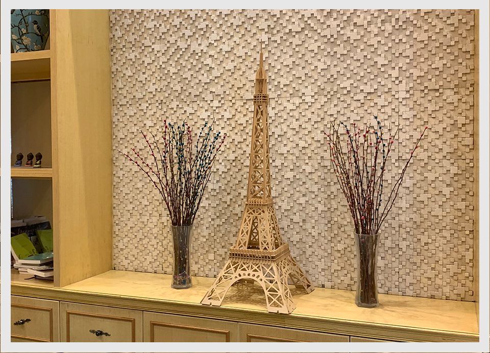 Buy Mookids Eiffel Tower wooden model kit in Australia - show
