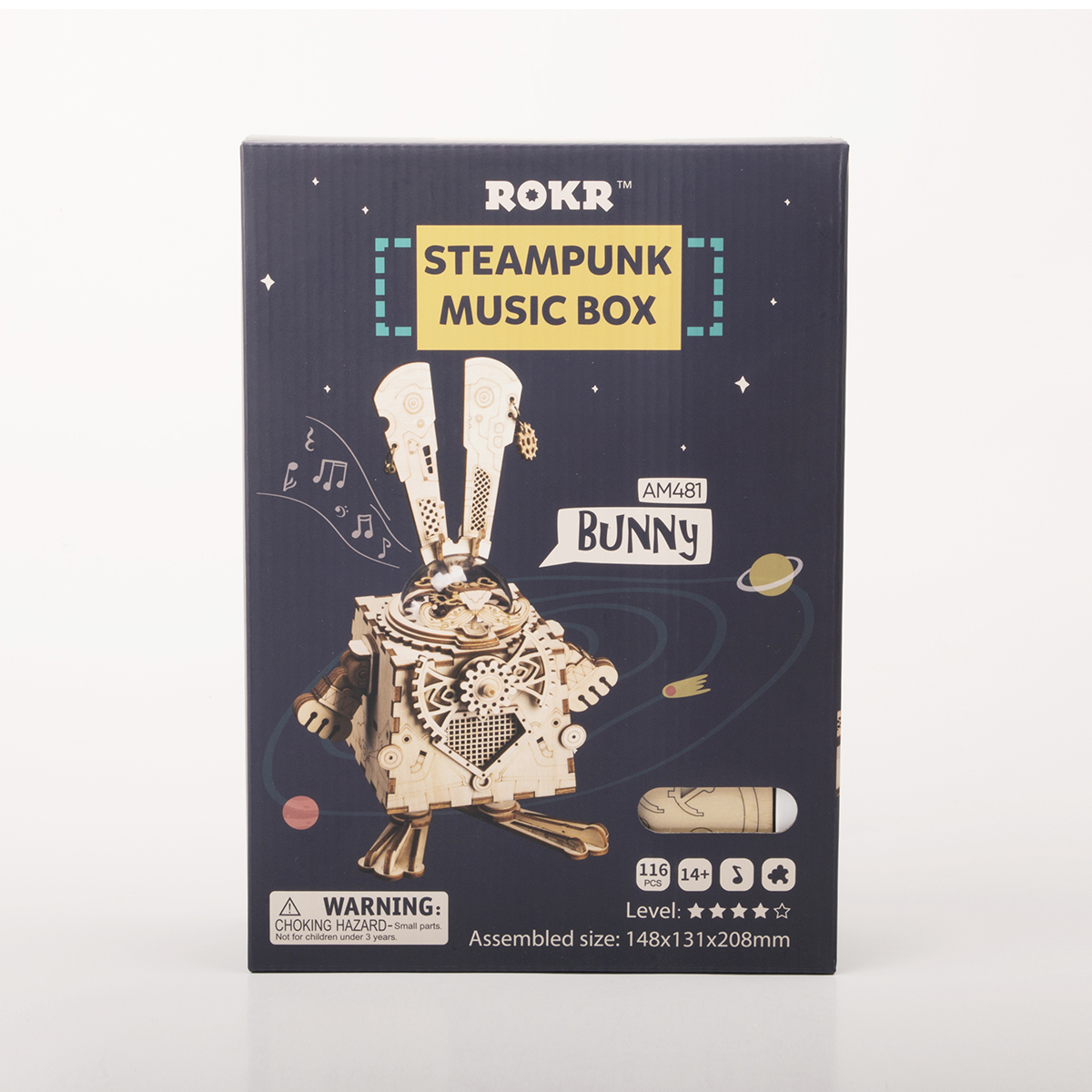 Robotime Rabbit Buy Robotime Bunny 3D wooden puzzle in Australia