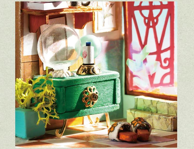Rolife DIY miniature dollhouse kit Australia - Bloomy House - details3