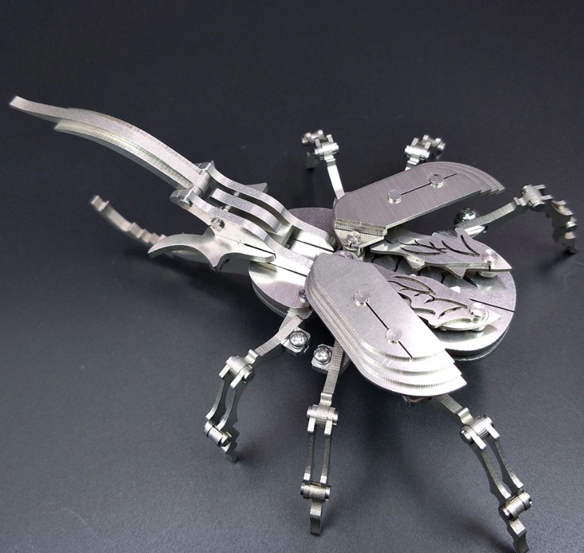 Steel Warcraft DIY metal model kit - Beetle - show