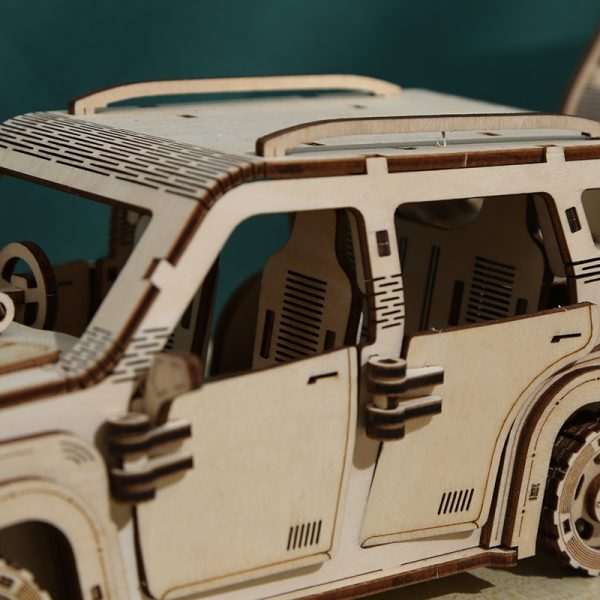 Shape Puzzle Rv RV Camper Car 3D wooden puzzle