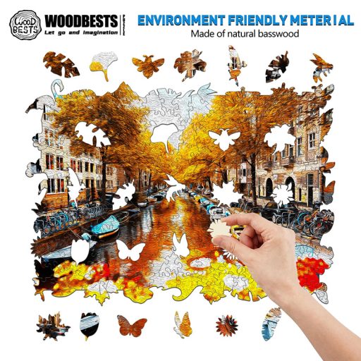Wooden Jigsaw Puzzle in Australia - Amsterdam