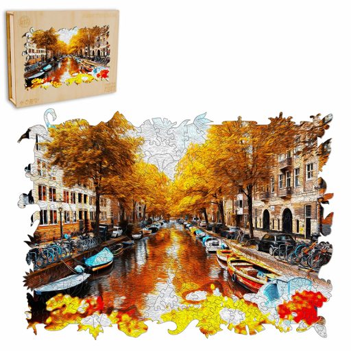 Wooden Jigsaw Puzzle in Australia - Amsterdam