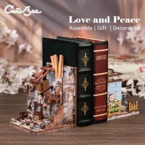 Cutebee Love And Peace Book Nook