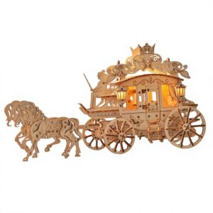 Carriage 3D wooden Puzzle