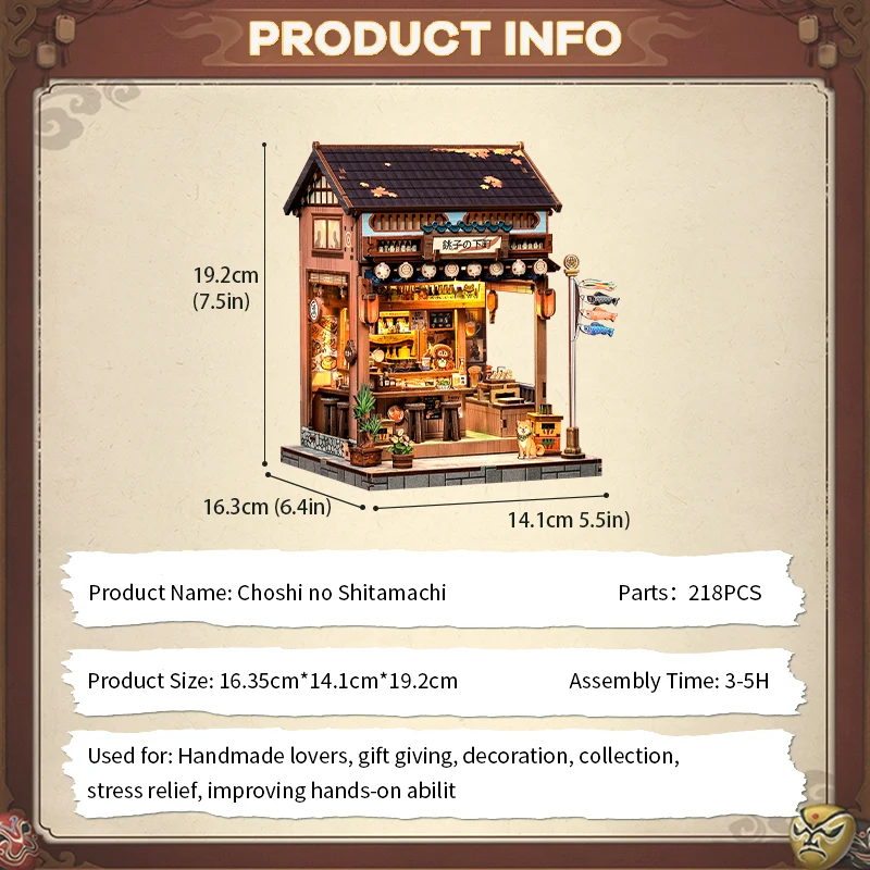Cutebee Choshi no Shitamachi - specification