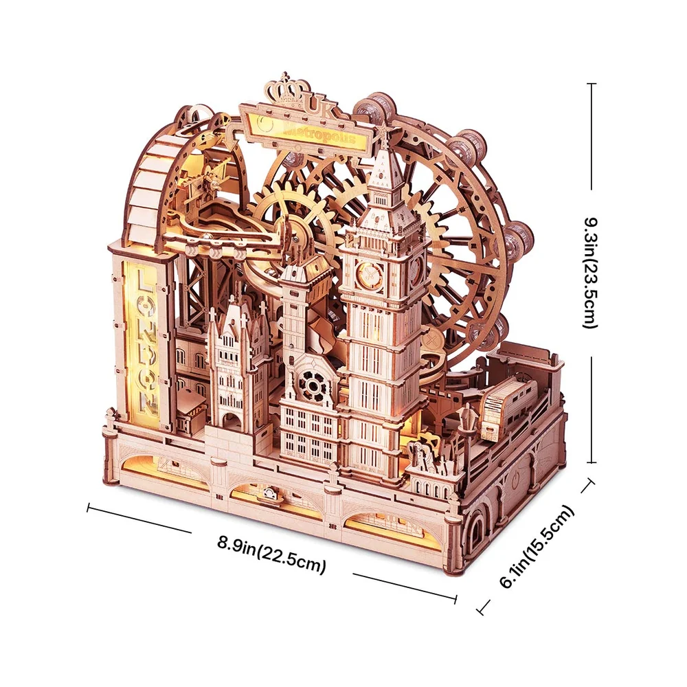 ROKR Marble Travel London - size
