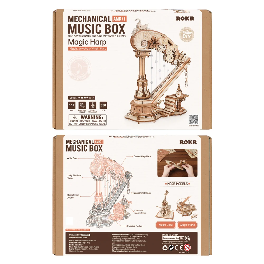 ROKR Magic Harp - box
