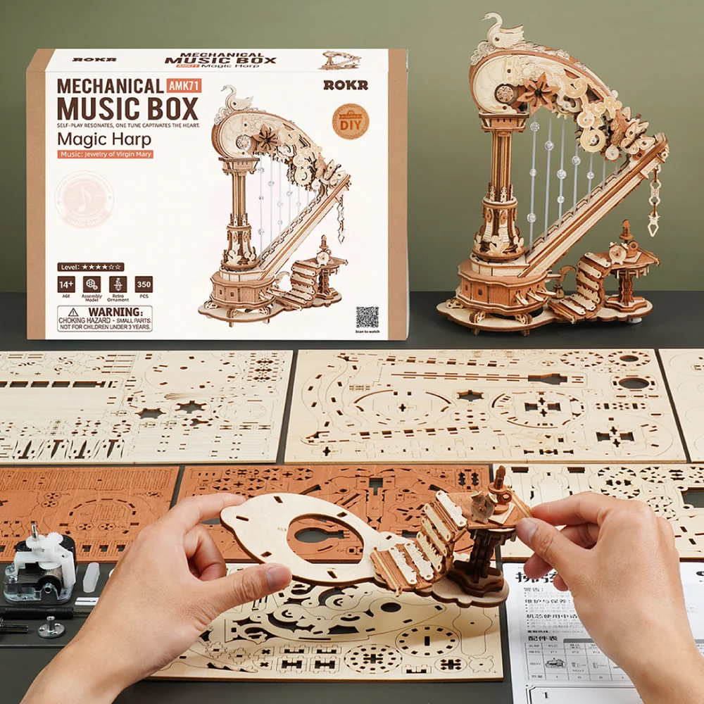ROKR Magic Harp - assembly