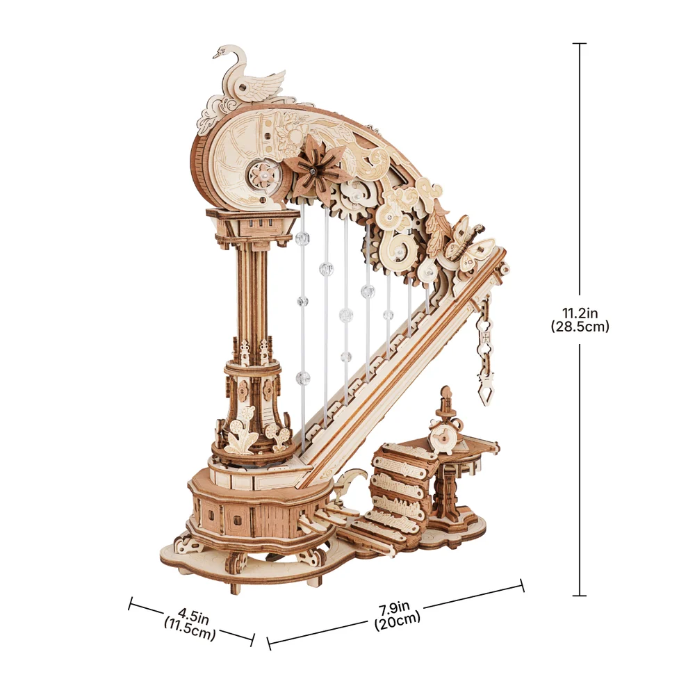 ROKR Magic Harp - size
